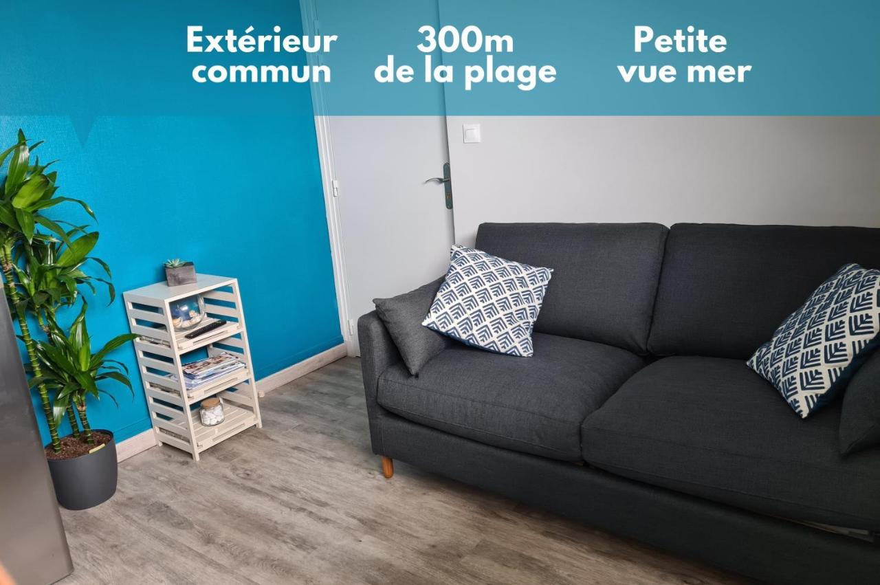 אסנלס Joli Appartement - 4Min A Pieds De La Plage מראה חיצוני תמונה